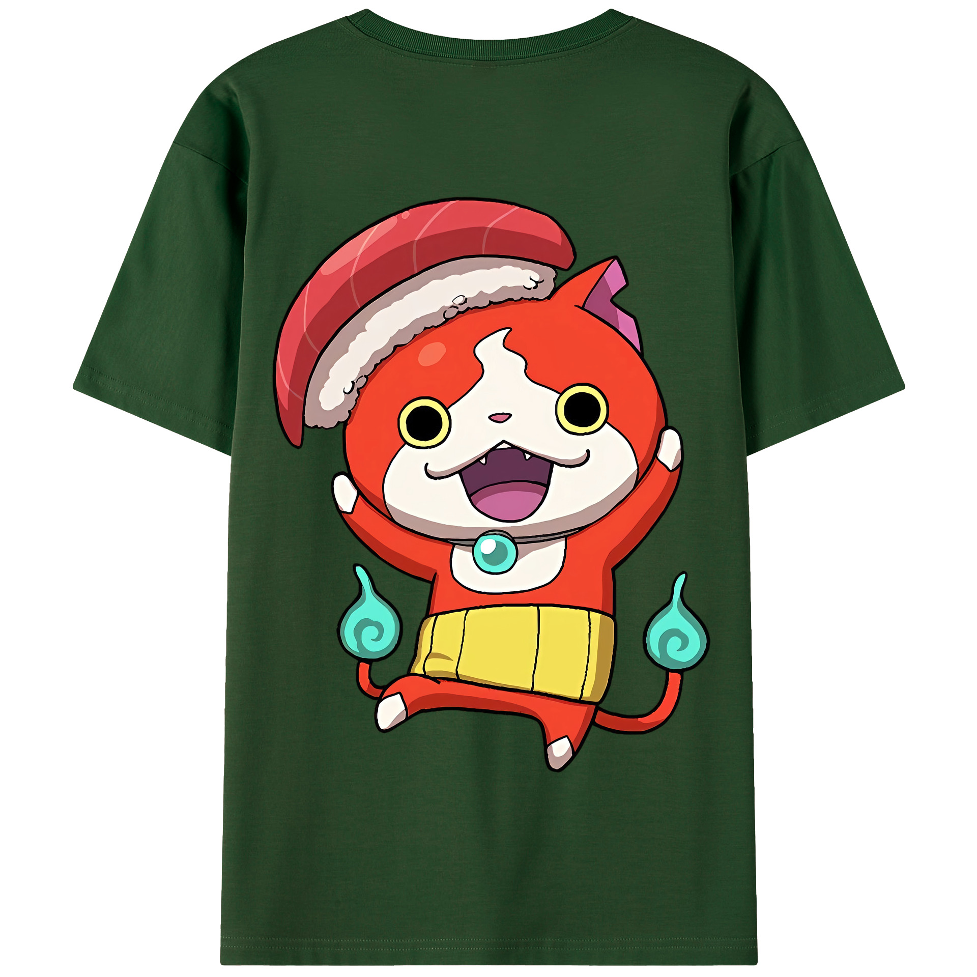 （画像用） 妖怪ウォッチ Yo-kai Watch 綿100％半袖Tシャツ（背面プリント）